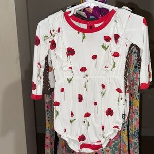 Kyte baby Red Poppies